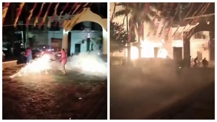 Fuerte explosión de gas y pirotecnia provoca 12 heridos en Amatitán.