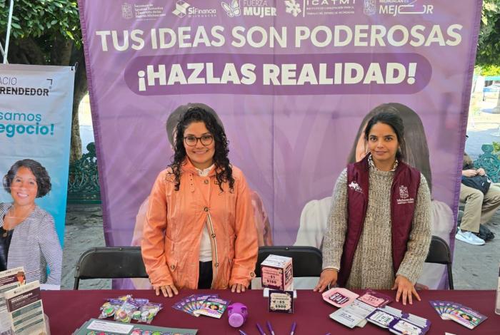 Fuerza Mujer Impulso ha entregado 582 mdp para fortalecer negocios de michoacanas: Sí Financia