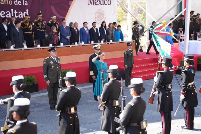  Fuerzas Armadas reafirman lealtad a Claudia Sheinbaum y a la soberanía de México