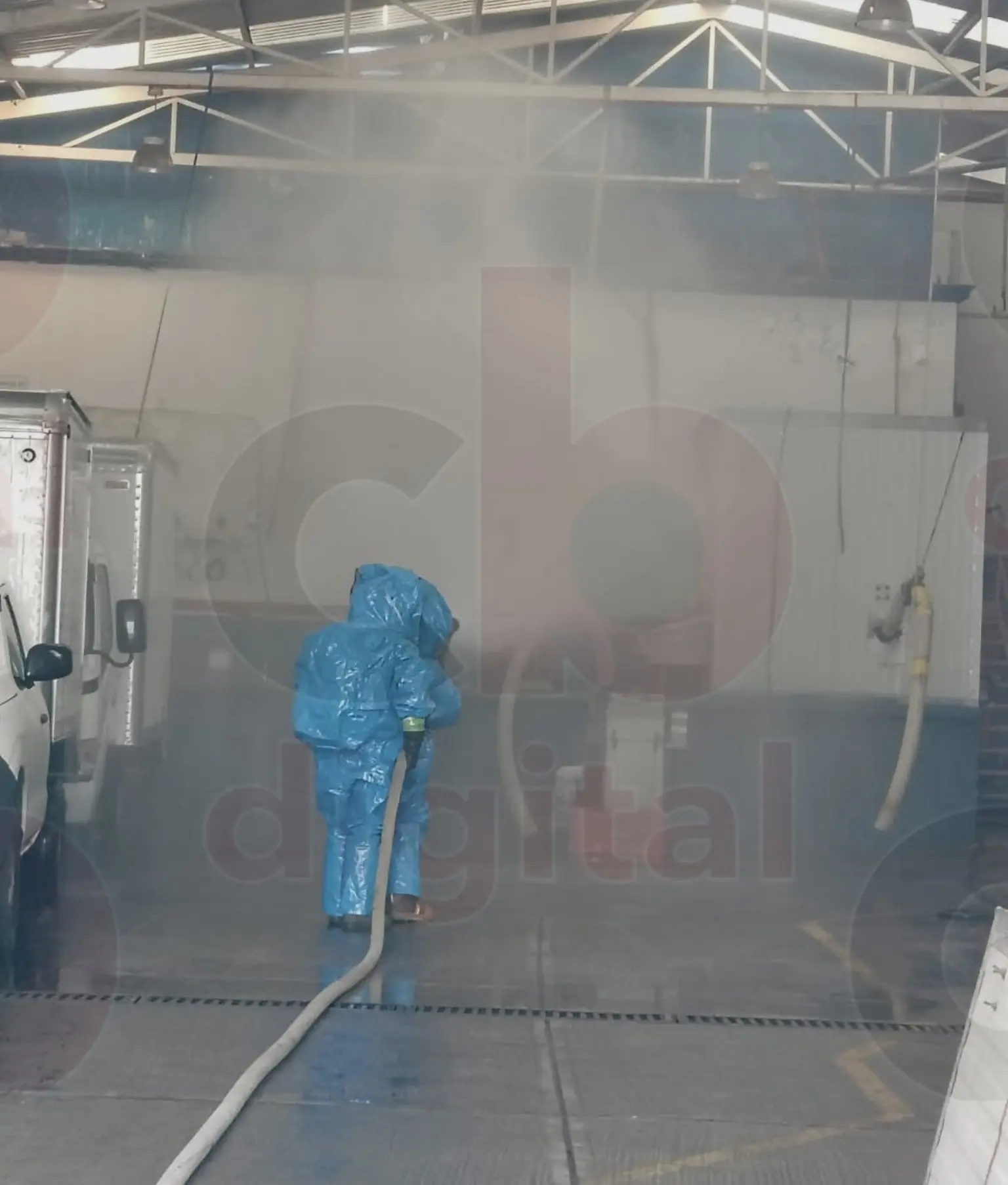 Fuga de amoniaco en Zacapu genera pánico en la población