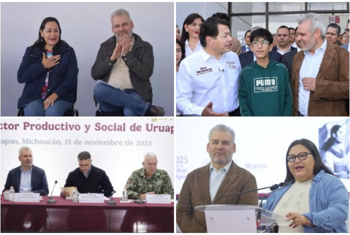 Gabinete federal intensifica presencia en Michoacán; 9 funcionarios visitan entidad