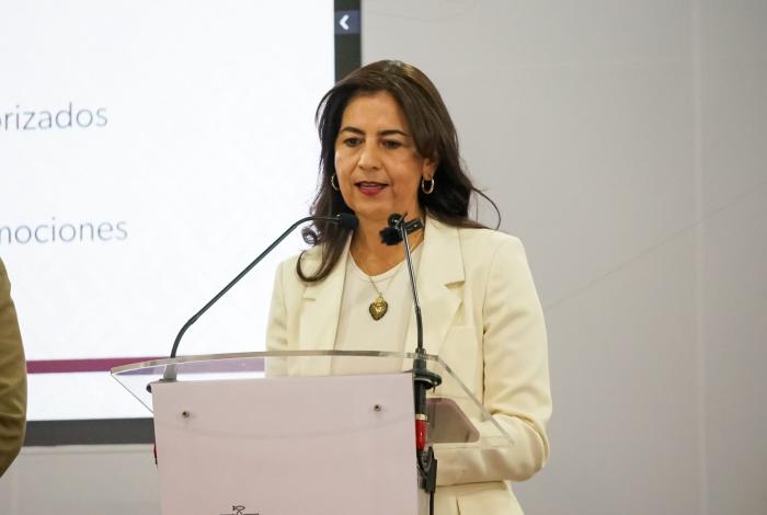 Gaby Molina se declara lista para nueva encomienda en el gobierno estatal