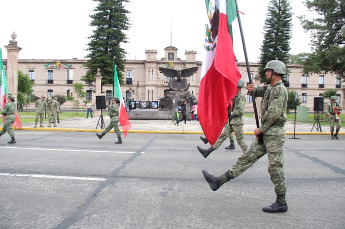 #Galería | Ejército Mexicano listo para marchar en el desfile por el 259 Aniversario de José María Morelos y Pavón