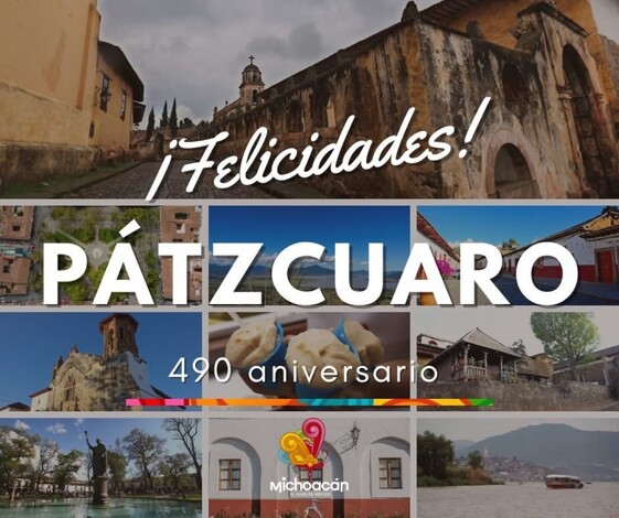 #Galería | Pátzcuaro, el encantador Pueblo Mágico celebra su 490 aniversario