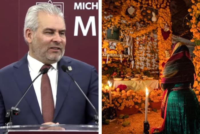 Garantiza Bedolla seguridad para Noche de Muertos; presenta más de 700 actividades