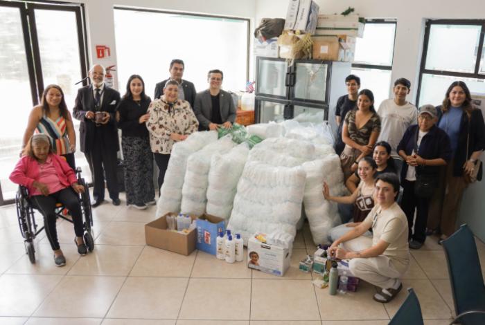 Gastronomía UNLA realiza donativo con causa al Hogar del Cristo Abandonado