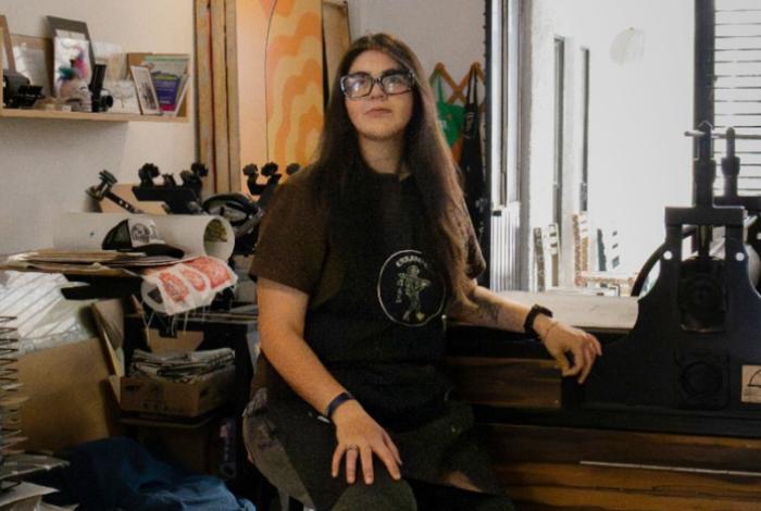 Geraldine Guillén, el grabado como sentido de vida y de comunidad