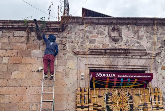  Gerencia del Centro Histórico, en constante mantenimiento del corazón de cantera de Morelia