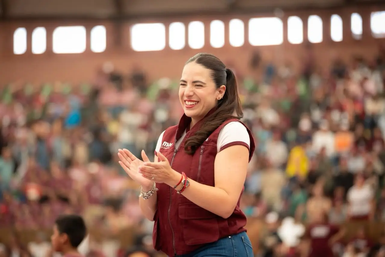 Giulianna Bugarini: “Yo ya le gané al PAN, lo hicimos juntas y juntos, y ahora le vamos a ganar en Morelia”