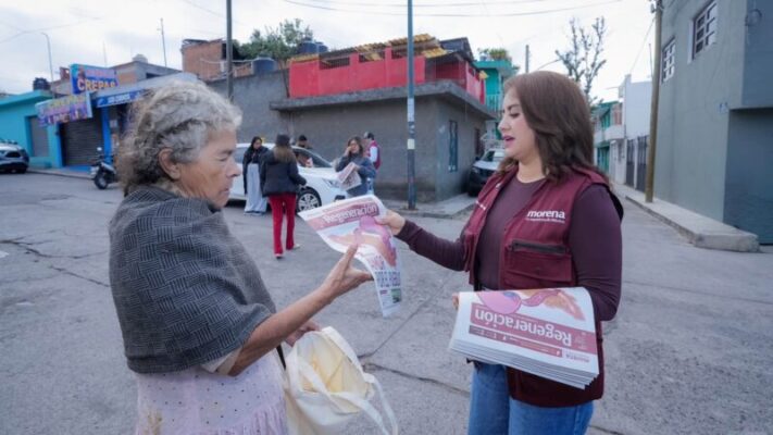 Gladyz Butanda prosigue con gira de escucha en Morelia