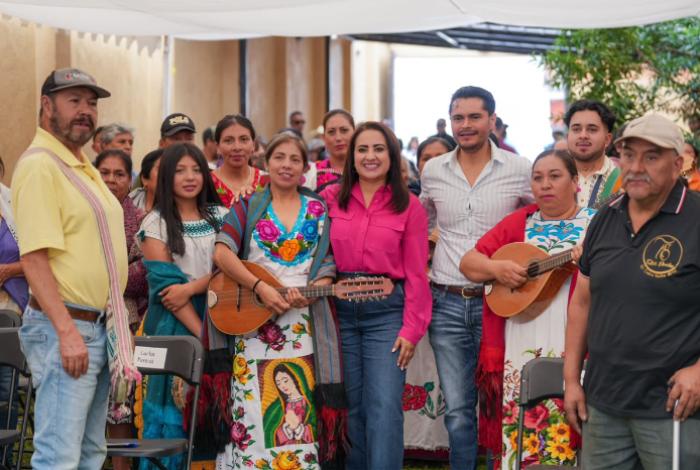Gladyz Butanda suma voces de todos los sectores para fortalecer la 4T en Michoacán