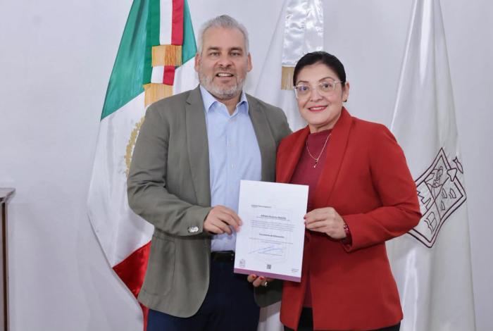 Gobernador Bedolla nombra a Patricia Flores como nueva secretaria de Educación
