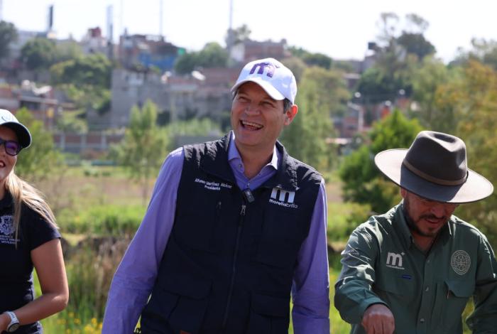 Gobierno de Alfonso Martínez trabaja en el rescate del Bosque Morelos