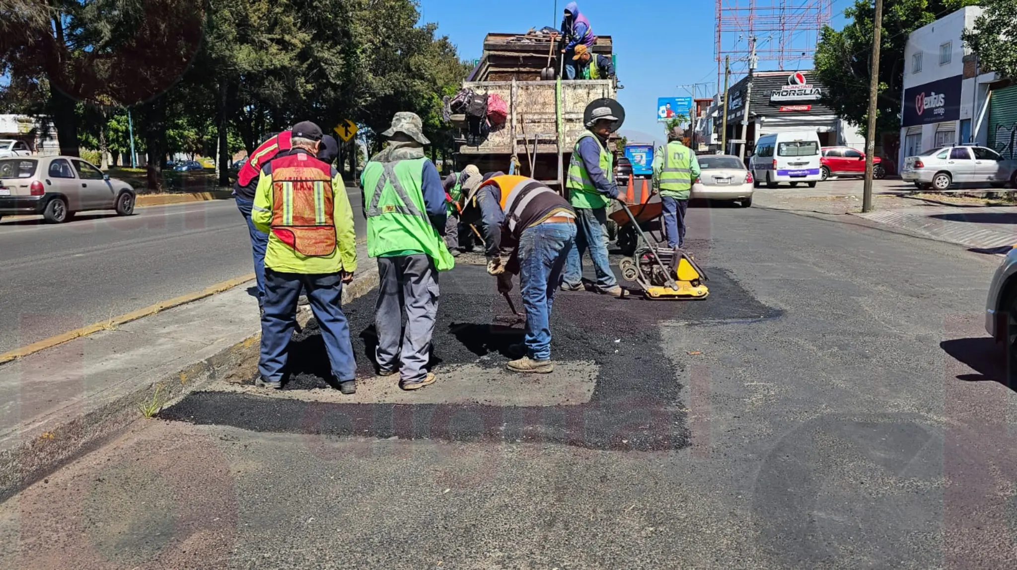 Gobierno de Morelia continuará trabajando en temas de bacheo