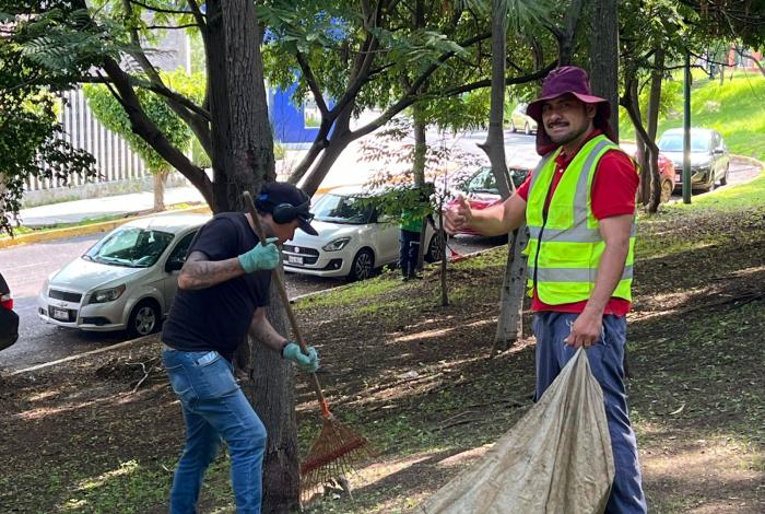Gobierno de Morelia inicia semana con jornada de limpieza en Av. Fray Antonio de San Miguel