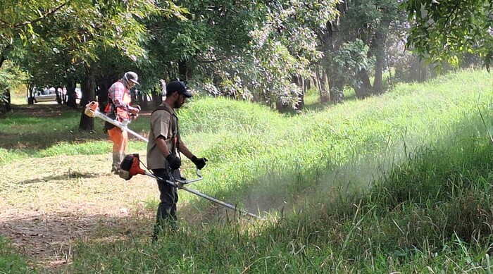  Gobierno de Morelia lleva jornadas de limpieza integral a parque Arboretum