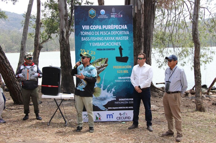 Gobierno de Morelia respalda el deporte y la sustentabilidad en la VIII Copa Purépecha de Pesca