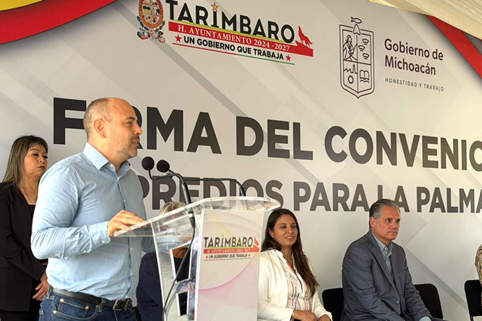 Gobierno de Tarímbaro logra nuevos espacios públicos para La Palma