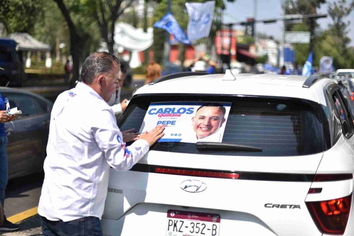  ¡Gran entusiasmo y ambiente genera la campaña de Carlos Quintana en el Distrito 17!