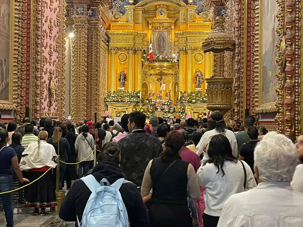 Gran fiesta en honor a la Morenita del Tepeyac