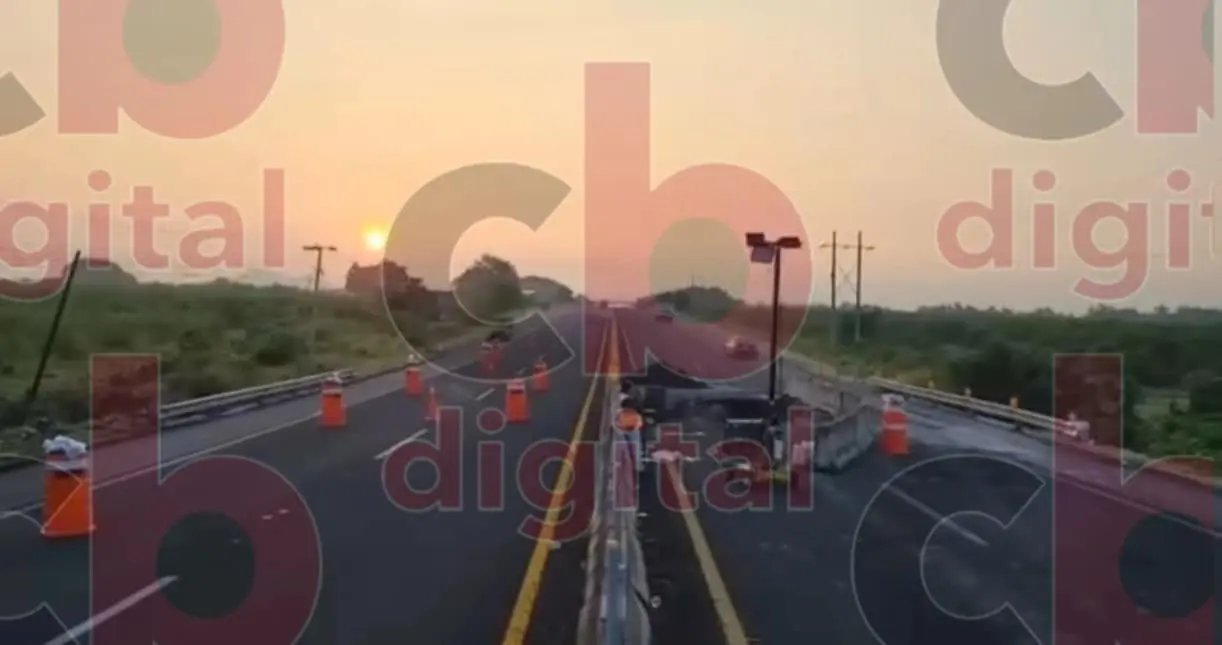 Graves daños en la carretera Morelia–Tepalcatepec en el tramo Cuatro Caminos–Apatzingán