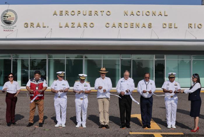 Grupo Aeroportuario de la Cdmx toma el control de la terminal en LC en septiembre: Bedolla