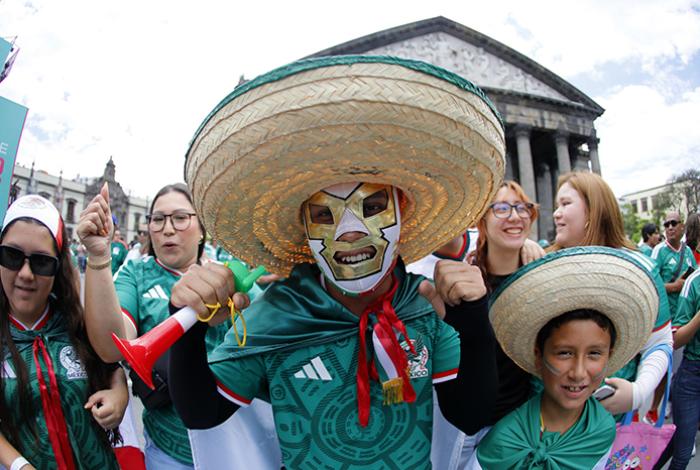 Guadalajara se lanza a la calle a horas del partido de México contra Corea del Sur