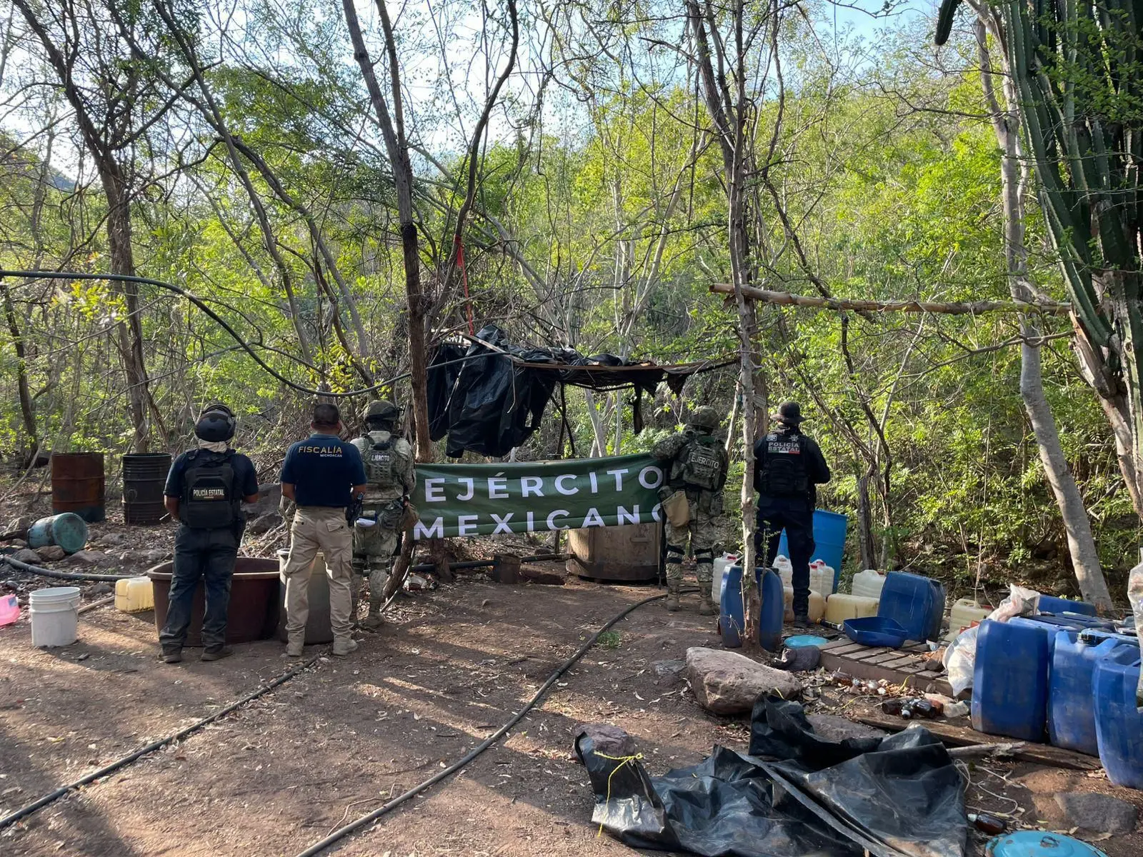 Guardia Civil decomisó en 2025 más de 8 toneladas de droga
