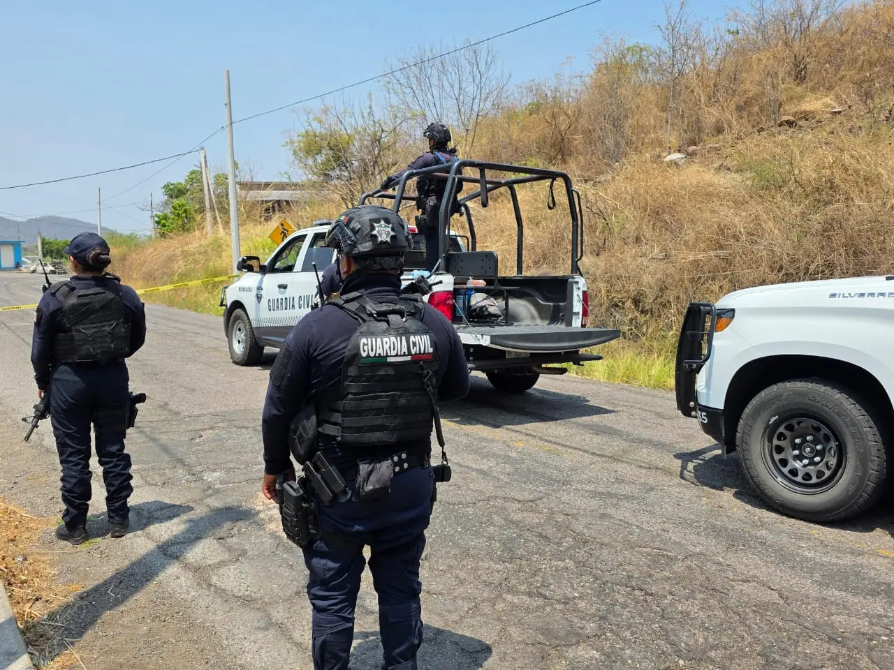 Guardia Civil refuerza operatividad en Zitácuaro y Juárez