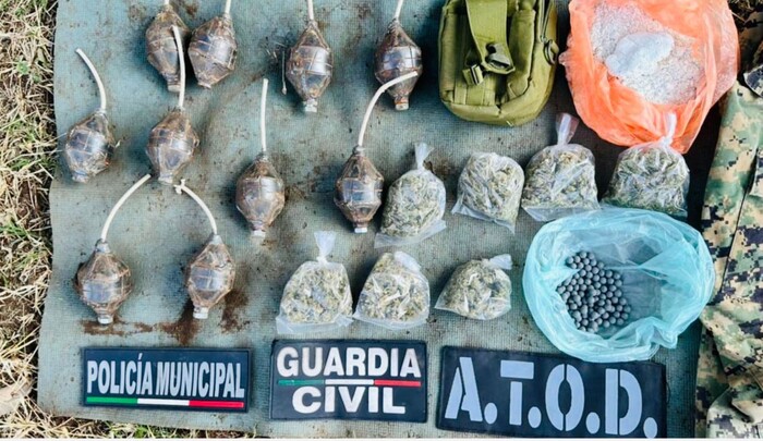  Guardia Civil y policías municipales desmantelan 5 campamentos clandestinos en Jacona