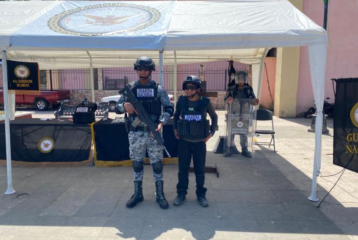 Guardia Nacional realiza jornada comunitaria en Arantepacua; atienden a más de 2 mil 300 personas