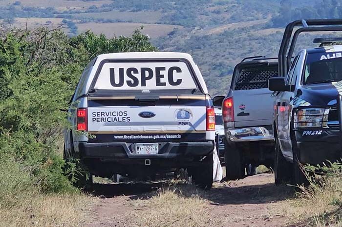  Hallan a hombre asesinado en baldío de la Tenencia de Santiago Undameo