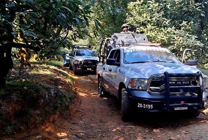 Hallan a hombre asesinado a balazos junto a una huerta, en Tingambato