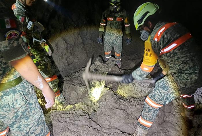 Hallan sin vida al cuarto y último trabajador de la mina Santa Fe, en Sinaloa