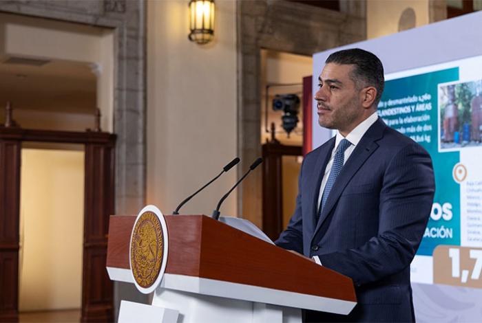 Harfuch sobre Coahuayana: “No fue un vehículo bomba que hayan dejado y que después se haya detonado”