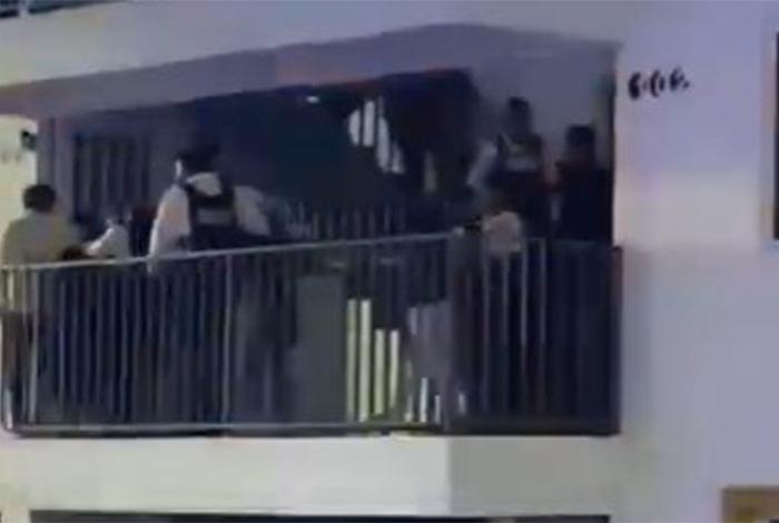 Hartazgo vecinal: Detienen a cinco presuntos ladrones en Camponubes; interviene Policía Morelia