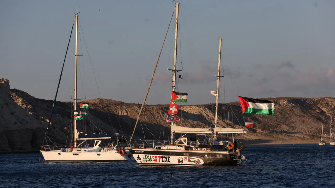 Hay mexicanos secuestrados en la flotilla Global Samud que se desplazaba con ayuda humanitaria a Gaza