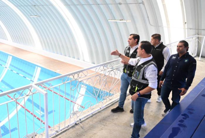  Histórica dignificación de la Alberca Municipal y marca una nueva etapa para el deporte en Zamora encabezada por Carlos Soto