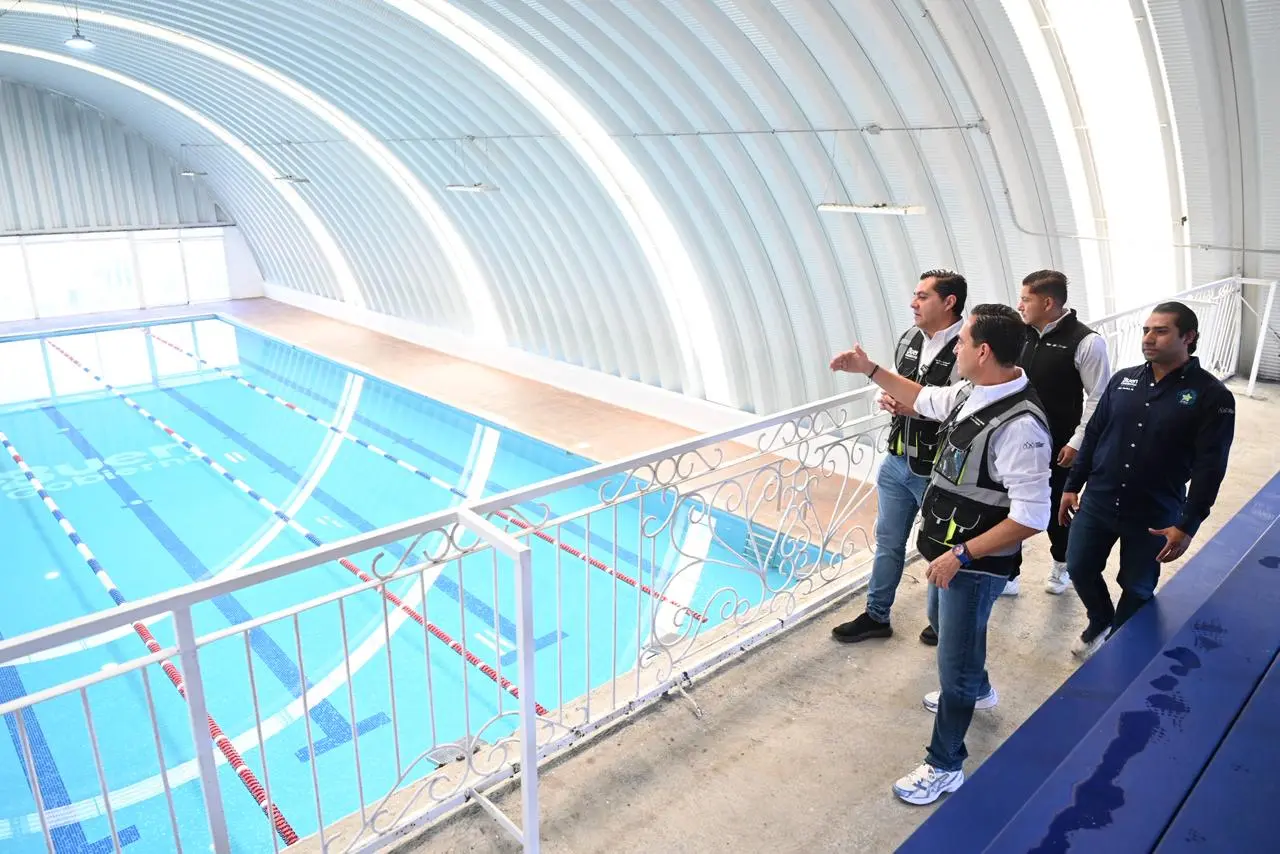 Histórica dignificación de la Alberca Municipal y marca una nueva etapa para el deporte en Zamora encabezada por Carlos Soto