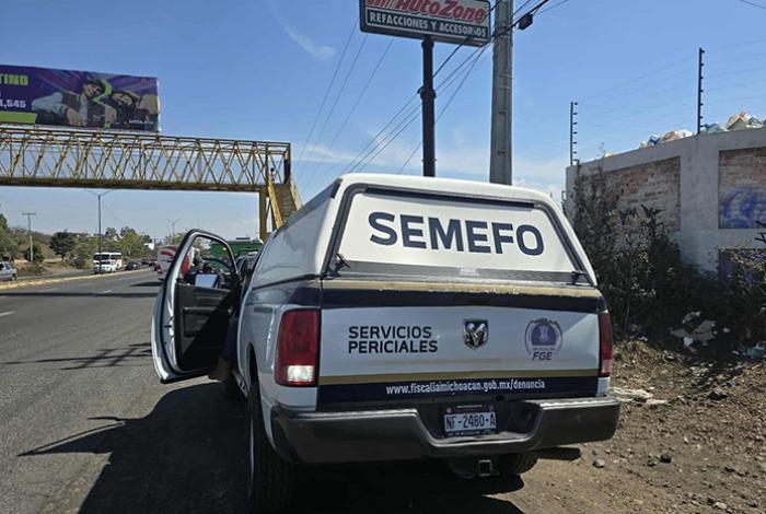 Hombre es encontrado muerto en un baldío al poniente de Morelia