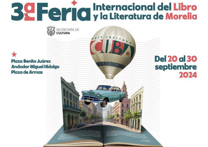 Hoy arranca Tercera Feria Internacional del Libro y la Lectura de Morelia