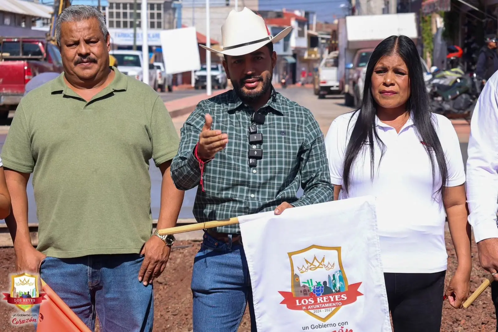 Humberto Jiménez Solís impulsa la modernización urbana con la segunda etapa de la Avenida Emiliano Zapata en Los Reyes