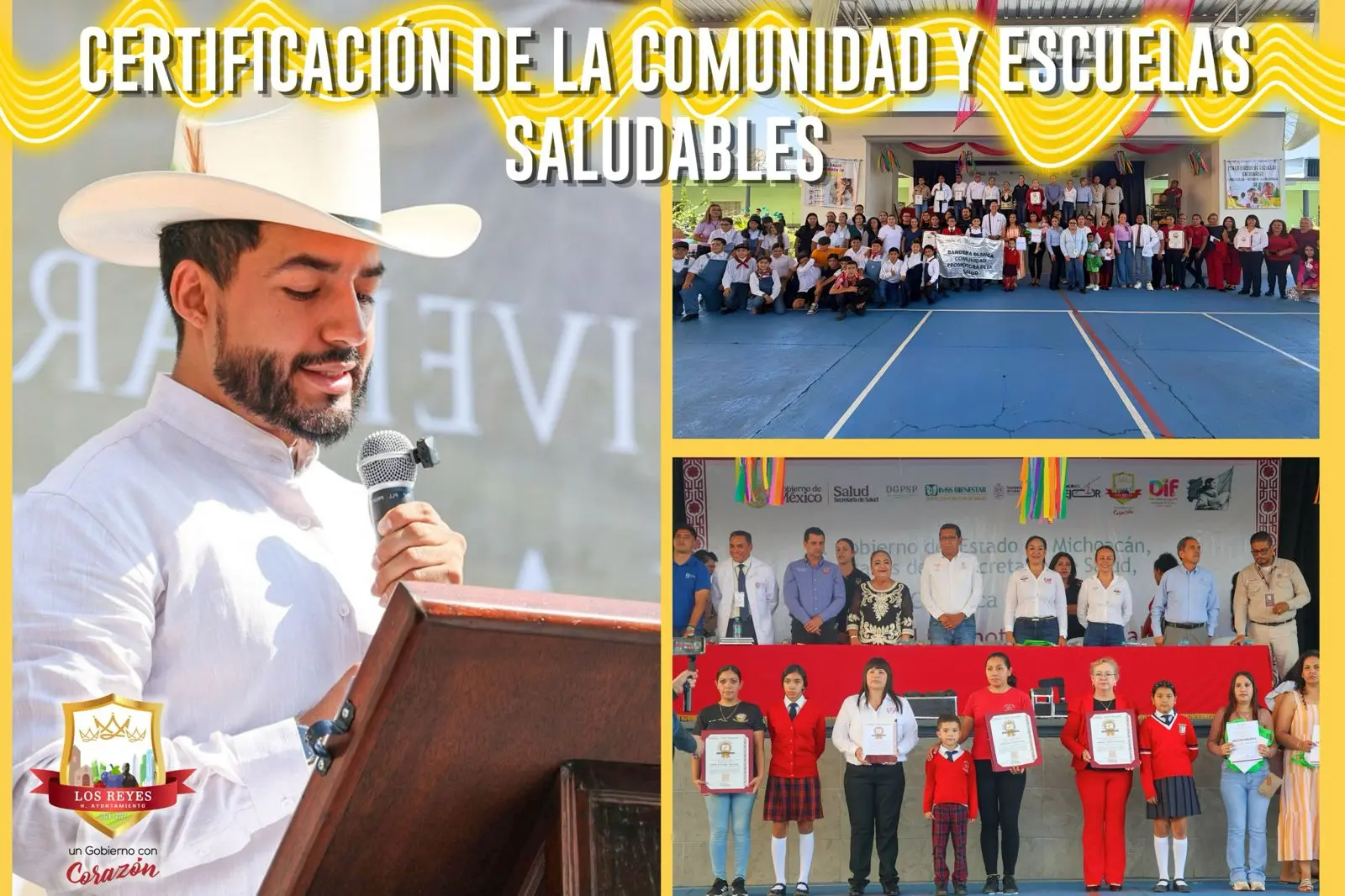 HUMBERTO JIMÉNEZ IMPULSA ACCIONES QUE FORTALECEN LA SALUD EN LAS COMUNIDADES DE LOS REYES