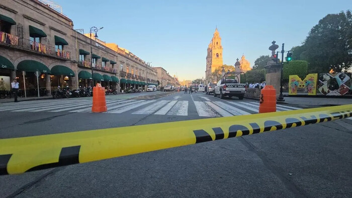  Identificado el hombre que se suicidó cerca de la Catedral de Morelia