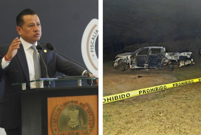 Identifican a los cinco calcinados tras enfrentamiento en la región de Pátzcuaro; un sexto cuerpo era de un primate