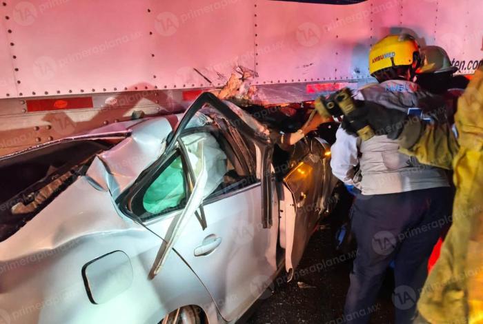 Identifican a víct1mas de choque en la Morelia-Pátzcuaro; uno trabajaba en gobierno de Uruapan