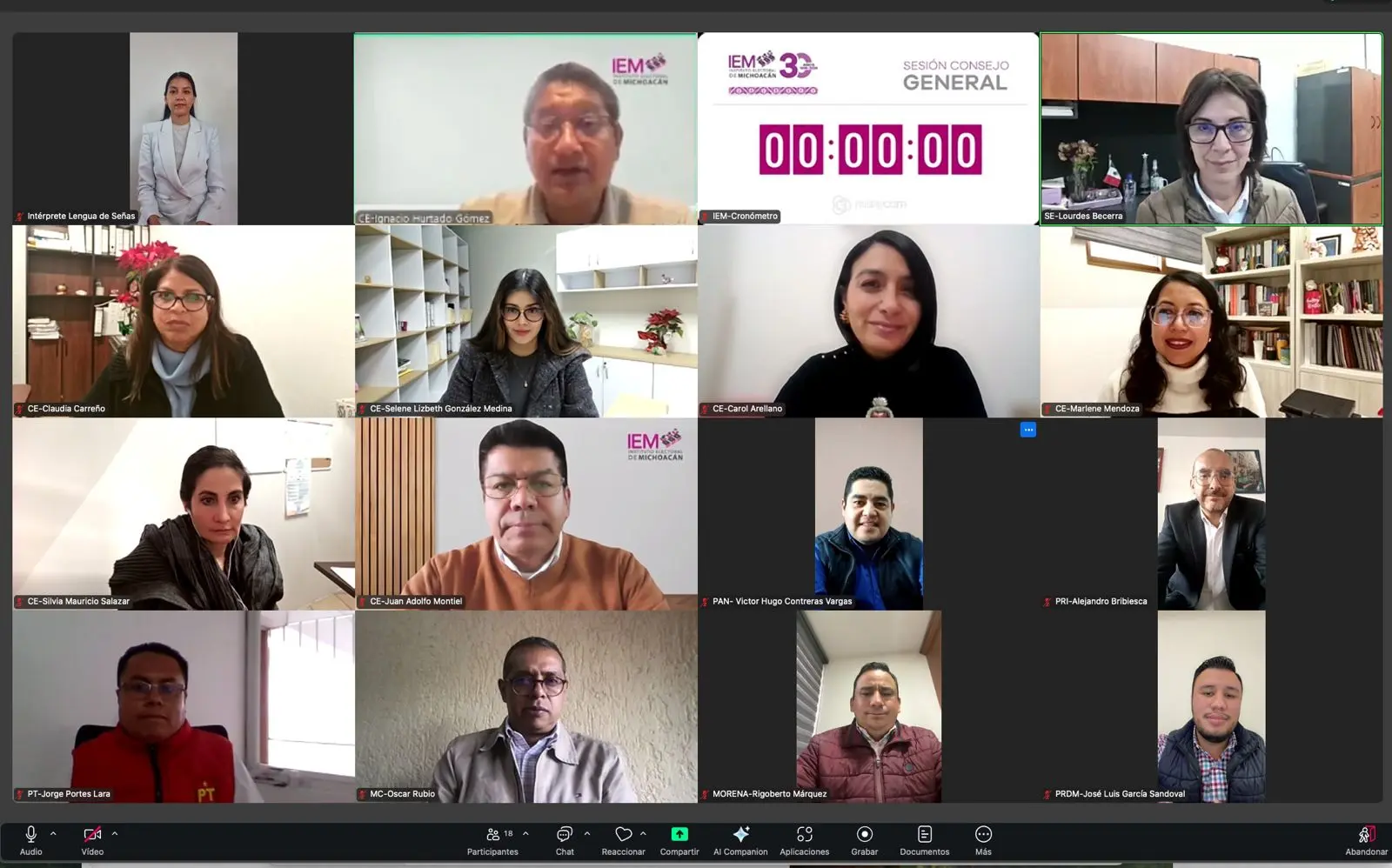 IEM aprueba financiamiento público a partidos políticos para 2026