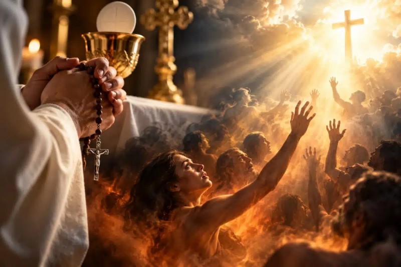 Iglesia Católica explica la doctrina del purgatorio y la ayuda a difuntos