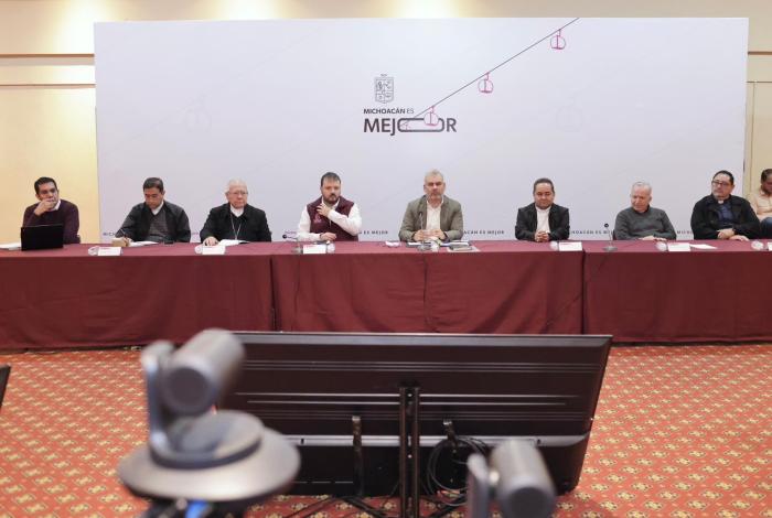 Iglesia católica se suma al Plan Michoacán por la Paz y la Justicia