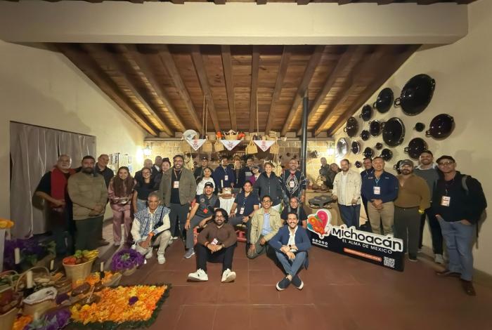 #Imágenes | Comisiones Fílmicas de México conocen riqueza cultural de Michoacán